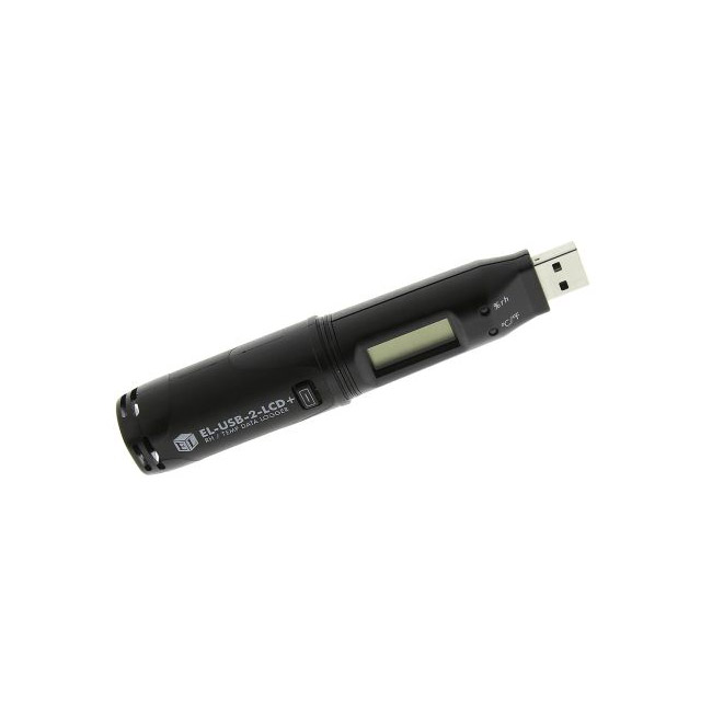 Lascar EL-USB-2-LCD+ ݼ¼, ZUIDA+80 C, ʪ100%RH